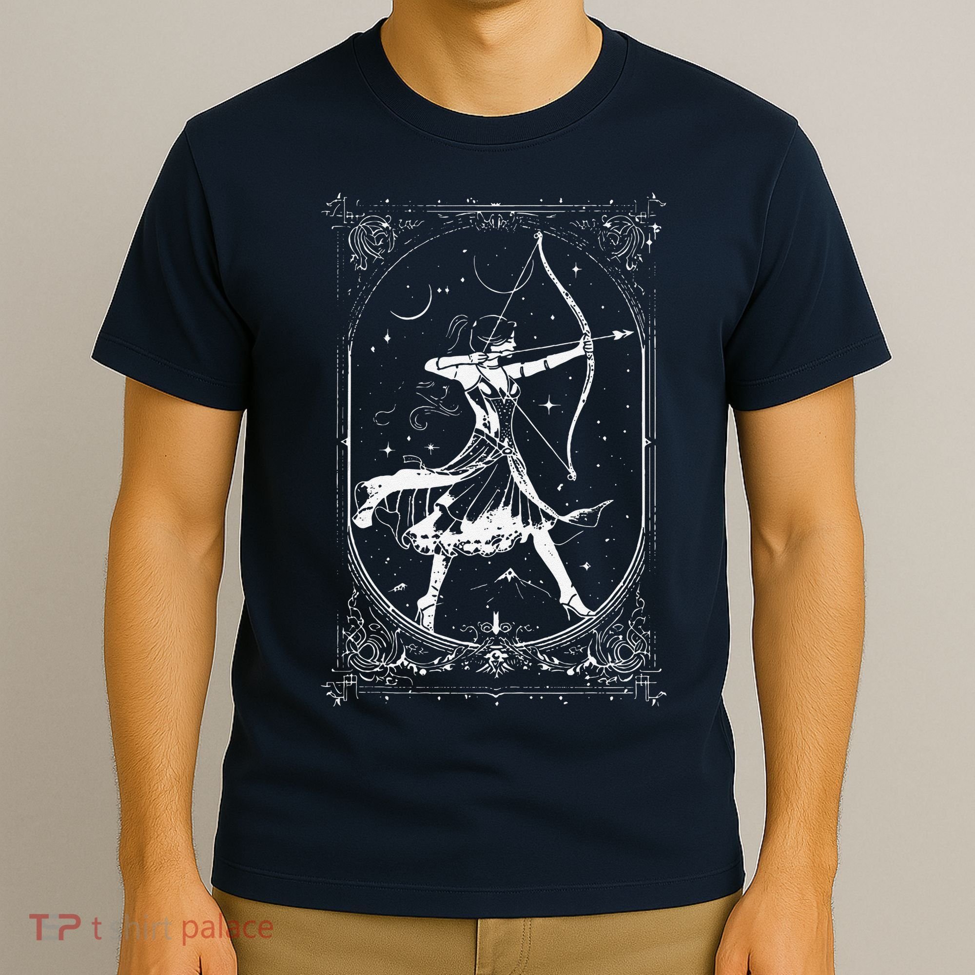 Diana Moon Goddess Celestial Deity Roman Mythology T-Shirt