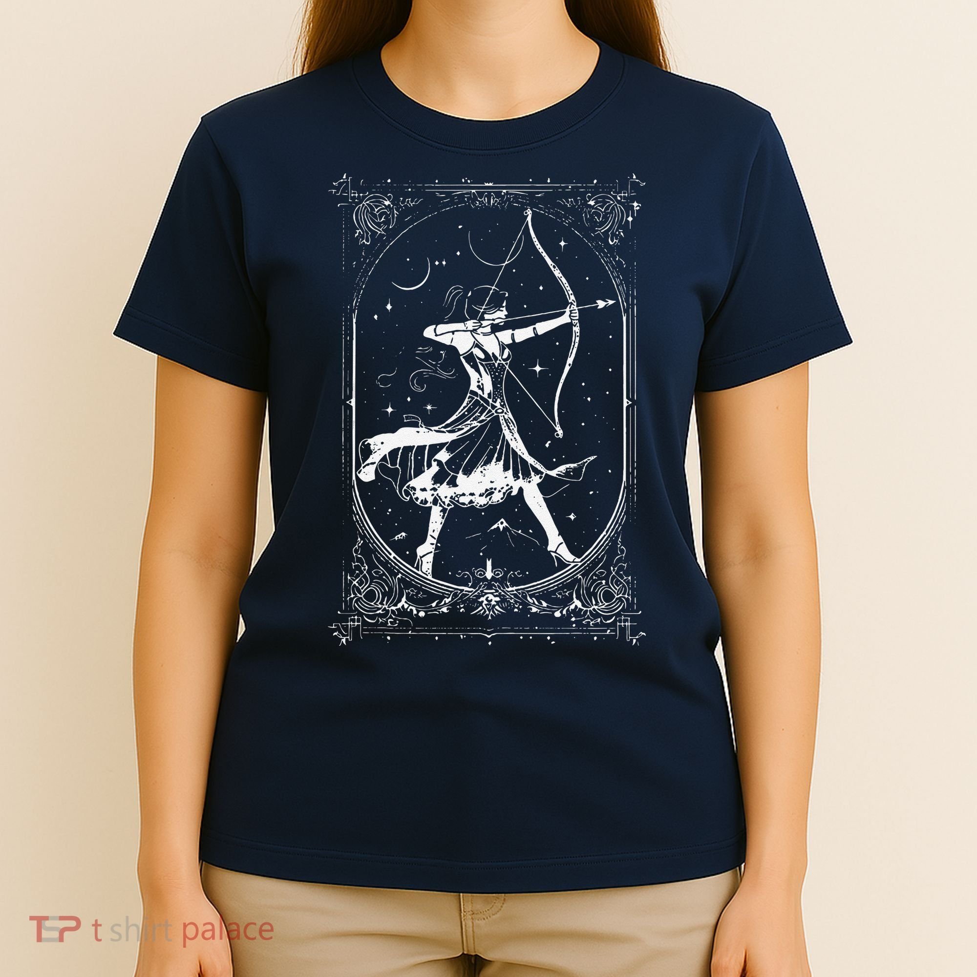 Diana Moon Goddess Celestial Deity Roman Mythology T-Shirt