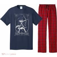 Diana Moon Goddess Celestial Deity Roman Mythology Pajama Set thumb 0