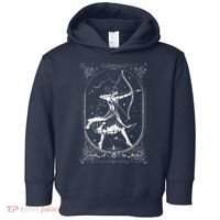 Diana Moon Goddess Celestial Deity Roman Mythology Toddler Hoodie thumb 0