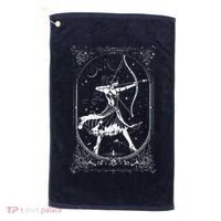 Diana Moon Goddess Celestial Deity Roman Mythology Golf Towel thumb 0