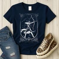 Diana Moon Goddess Celestial Deity Roman Mythology Women's T-Shirt thumb 3