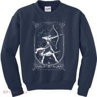 Diana Moon Goddess Celestial Deity Roman Mythology Kids Sweatshirt thumb 0