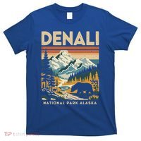 Denali Mountaineer Hiking Nature National Park T-Shirt thumb 0