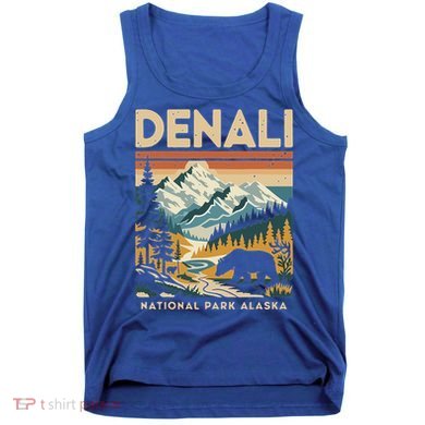 Denali Mountaineer Hiking Nature National Park Tank Top