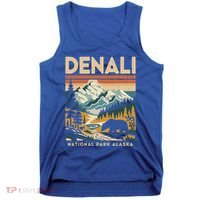 Denali Mountaineer Hiking Nature National Park Tank Top thumb 0