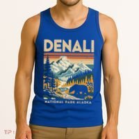 Denali Mountaineer Hiking Nature National Park Tank Top thumb 3