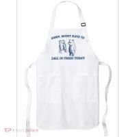 Damn Might Have To Call In Thicc Today Meme Apron thumb 0