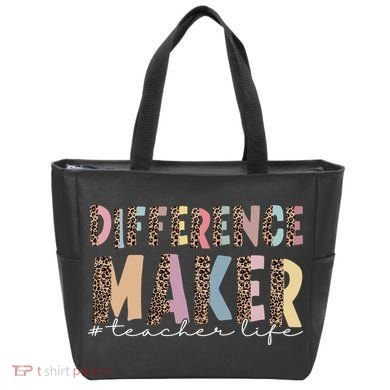 Difference Maker Hashtag Teacher Life Tote Bag