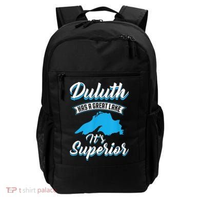 Duluth Minnesota Has A Great Lake Its Superior Pun Backpack