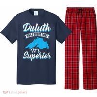 Duluth Minnesota Has A Great Lake Its Superior Pun Pajama Set thumb 0