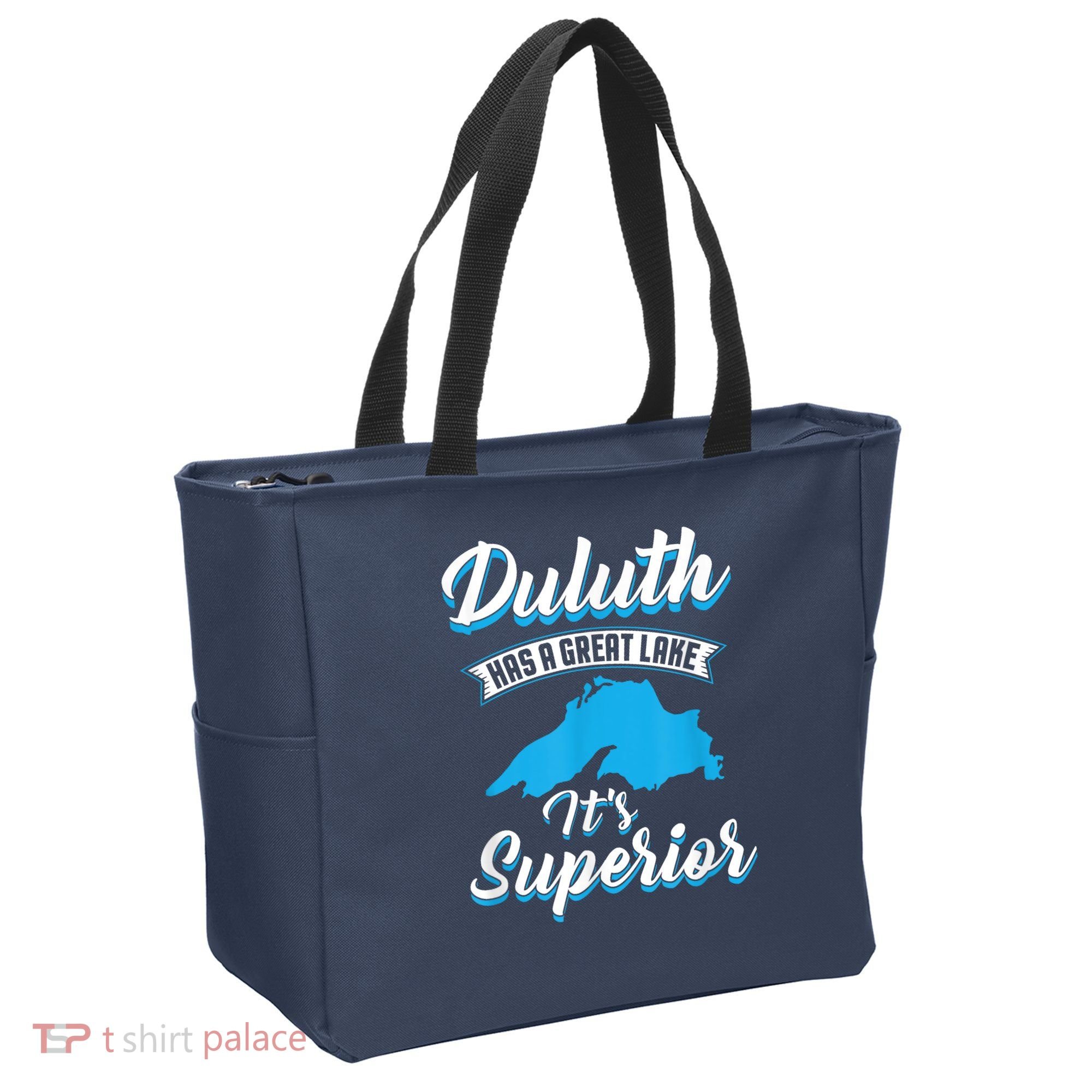 Duluth Minnesota Has A Great Lake Its Superior Pun Tote Bag