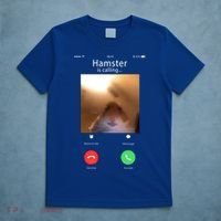 Dank Meme Hamster Staring Front Camera Hamster Calling Gift T-Shirt thumb 5