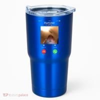 Dank Meme Hamster Staring Front Camera Hamster Calling Gift Tumbler thumb 0