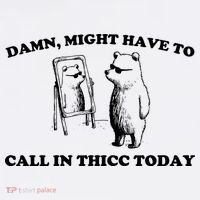Damn Might Have To Call In Thicc Today Apron thumb 3
