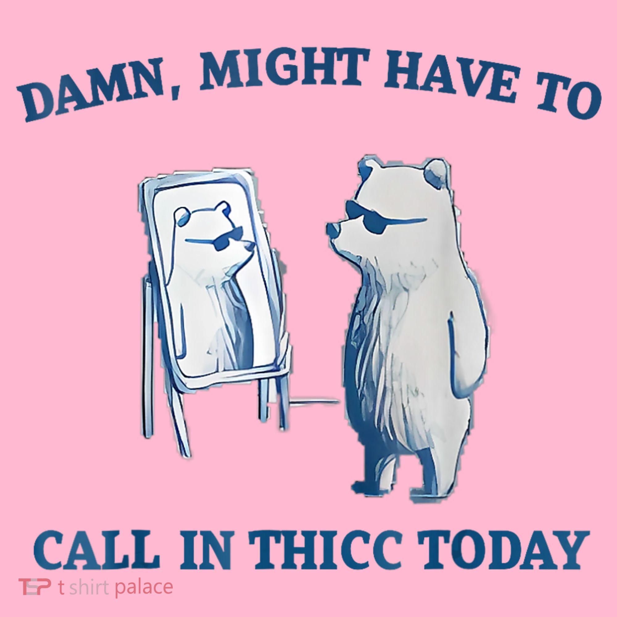 Damn Might Have To Call In Thicc Today Meme Coaster