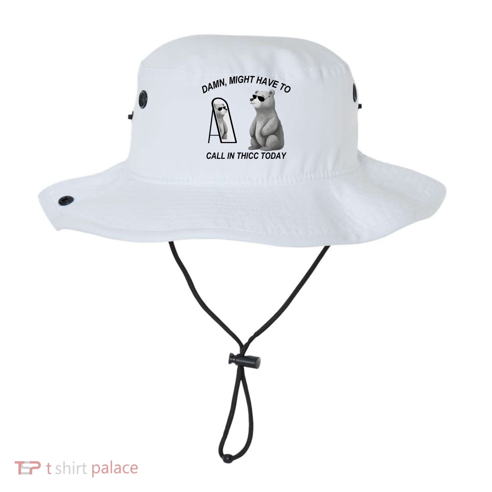Damn Might Have To Call In Thicc Today Bucket Hat