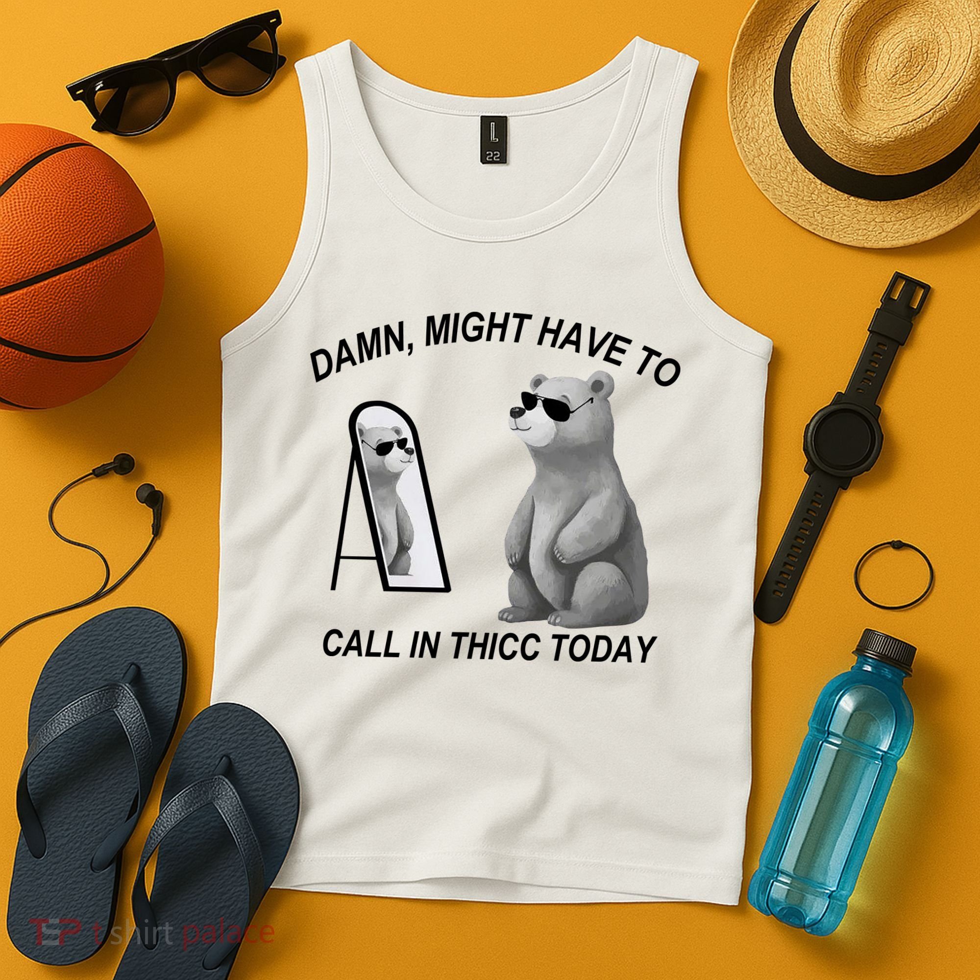 Damn Might Have To Call In Thicc Today Tank Top