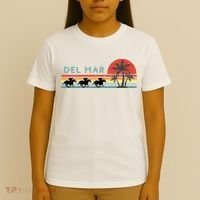 Del Mar Horse Racing Thoroughbred Santa Anita Horseplayers T-Shirt thumb 4