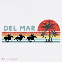 Del Mar Horse Racing Thoroughbred Santa Anita Horseplayers Women's Tank Top thumb 5