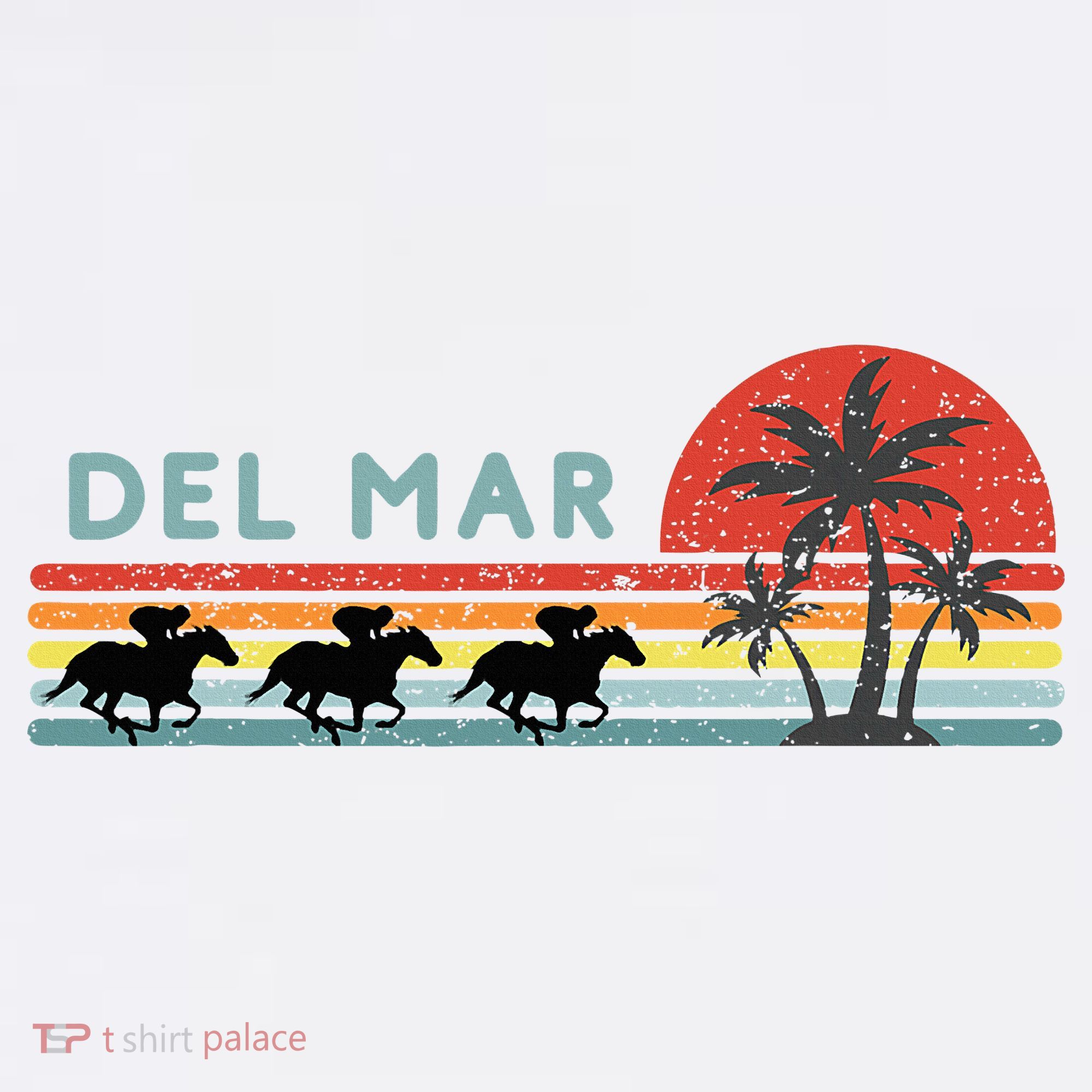 Del Mar Horse Racing Thoroughbred Santa Anita Horseplayers Women's Tank Top
