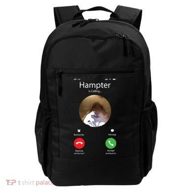 Dank Meme Hamster Staring Front Camera Hampter Calling Backpack