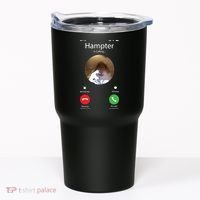 Dank Meme Hamster Staring Front Camera Hampter Calling Tumbler thumb 0