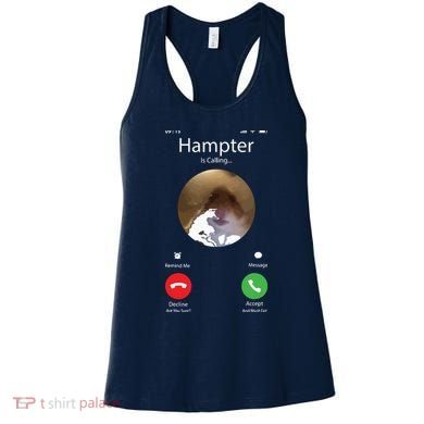 Dank Meme Hamster Staring Front Camera Hampter Calling Women's Tank Top