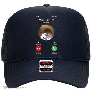 Dank Meme Hamster Staring Front Camera Hampter Calling Hat