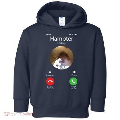 Dank Meme Hamster Staring Front Camera Hampter Calling Toddler Hoodie