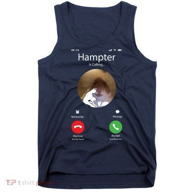 Dank Meme Hamster Staring Front Camera Hampter Calling Tank Top