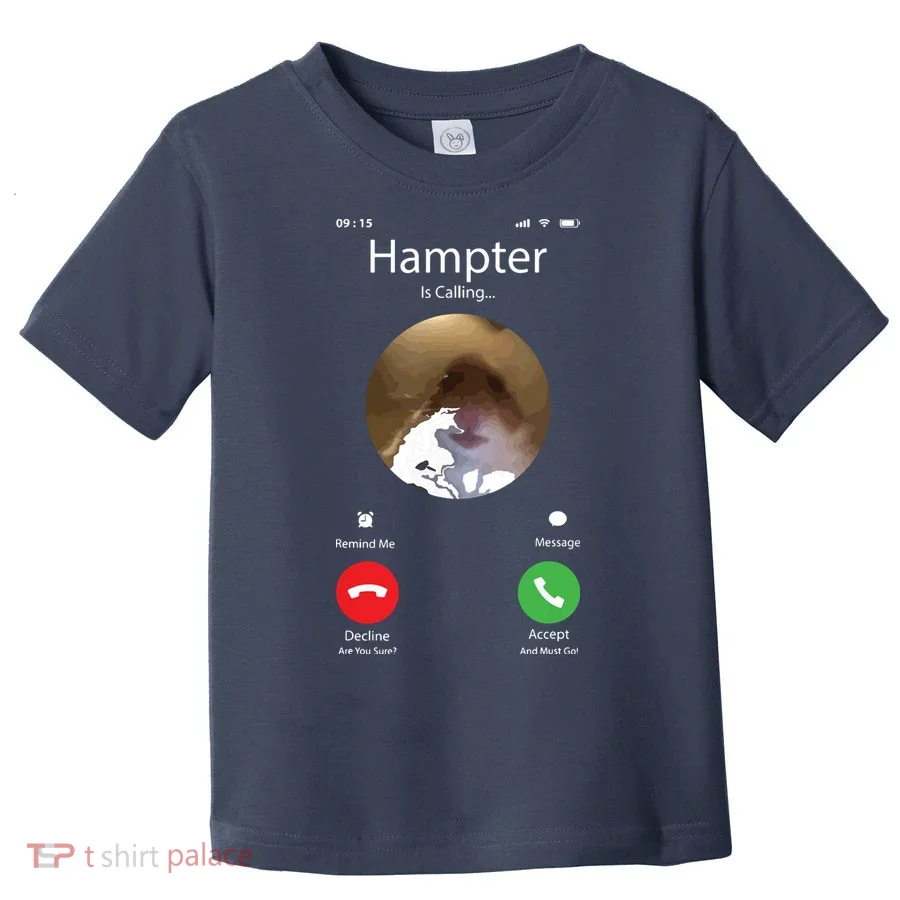 Dank Meme Hamster Staring Front Camera Hampter Calling Toddler T-Shirt