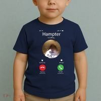 Dank Meme Hamster Staring Front Camera Hampter Calling Toddler T-Shirt thumb 2