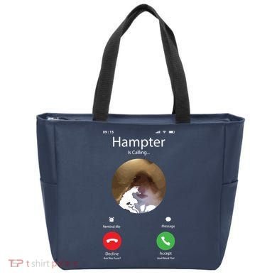 Dank Meme Hamster Staring Front Camera Hampter Calling Tote Bag