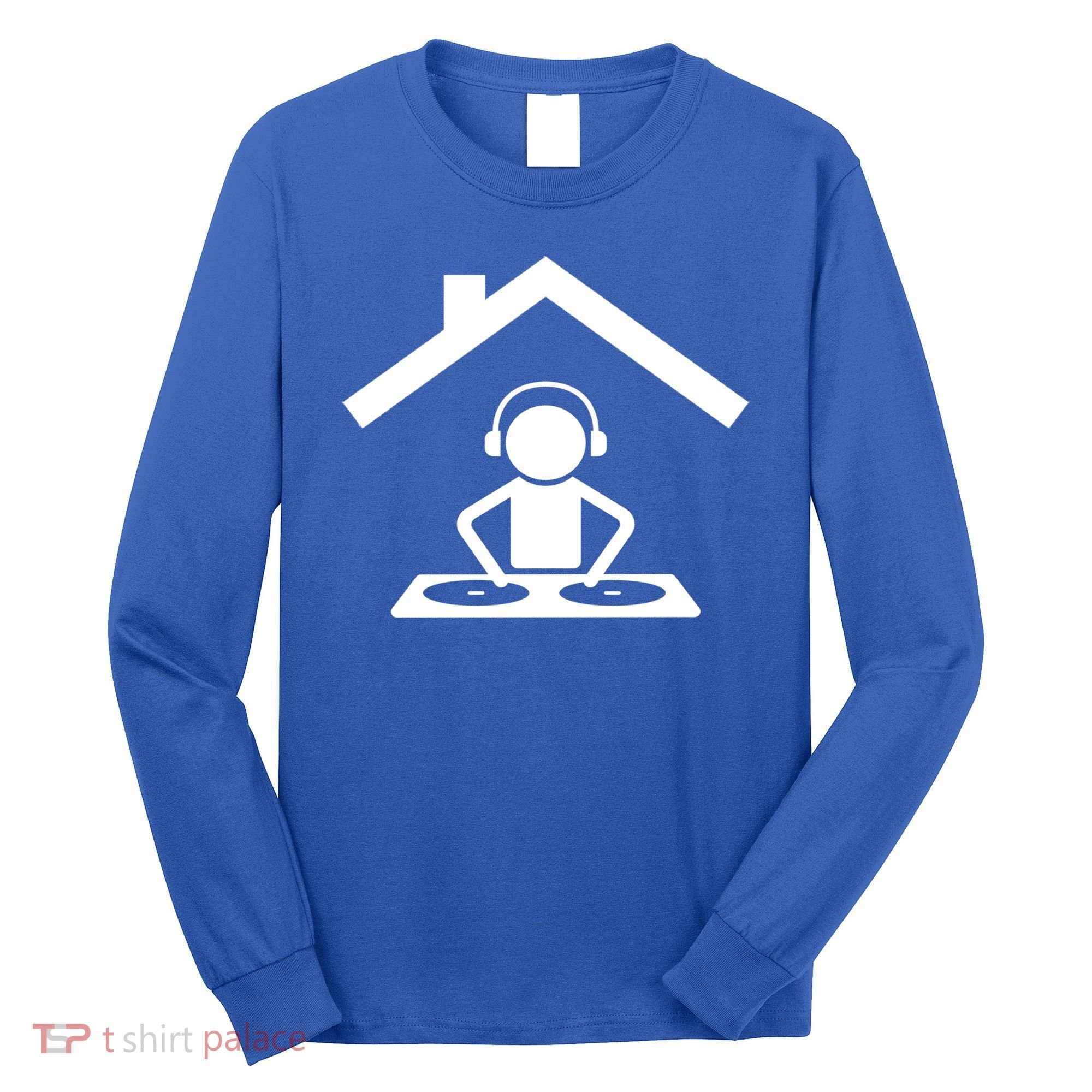Dance Music House Dj Turntable Beatmaker Music Producer Cool Gift Long Sleeve Shirt