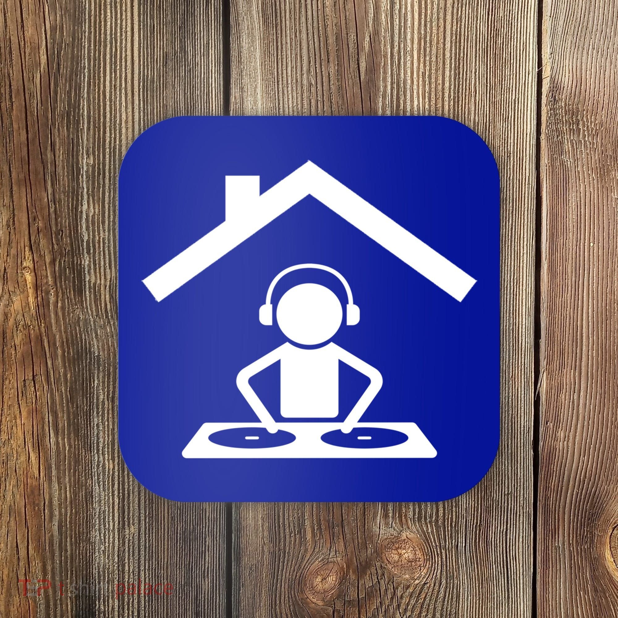 Dance Music House Dj Turntable Beatmaker Music Producer Cool Gift Coaster