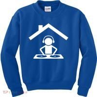 Dance Music House Dj Turntable Beatmaker Music Producer Cool Gift Kids Sweatshirt thumb 0