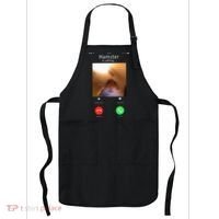 Dank Meme Hamster Staring Front Camera Hamster Calling Gift Apron thumb 0
