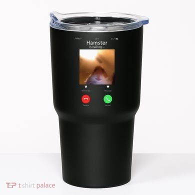 Dank Meme Hamster Staring Front Camera Hamster Calling Gift Tumbler