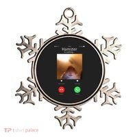 Dank Meme Hamster Staring Front Camera Hamster Calling Gift Ornament thumb 0