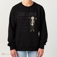 Dairy Milk Industry For Vegan Activist Women's Sweatshirt thumb 0