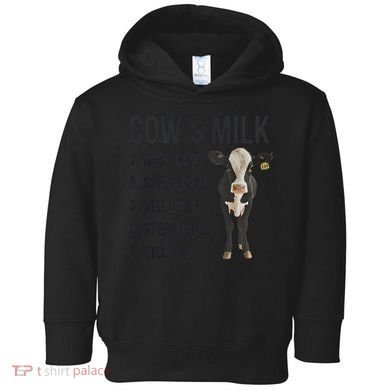 Dairy Milk Industry For Vegan Activist Toddler Hoodie