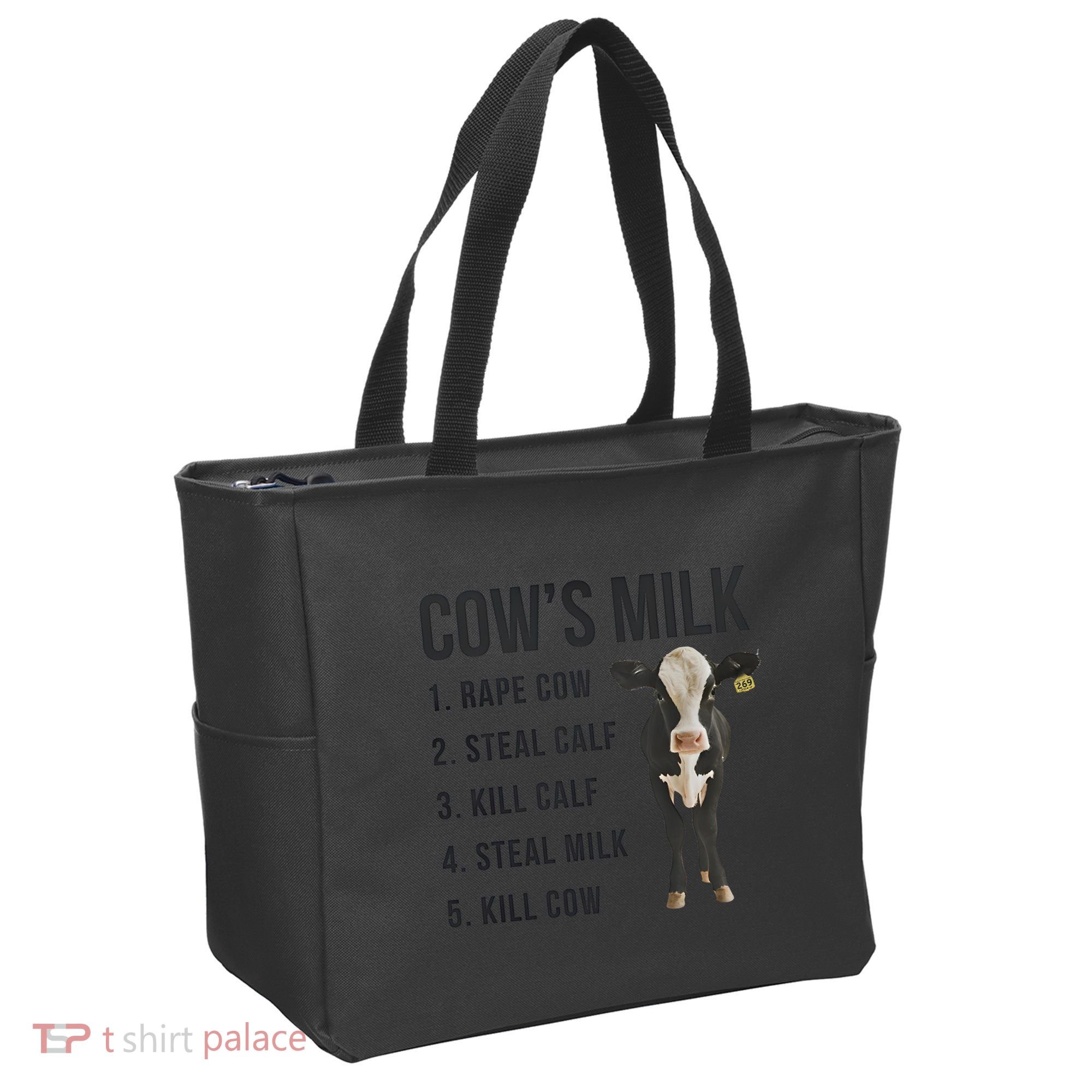 Dairy Milk Industry For Vegan Activist Tote Bag