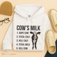 Dairy Milk Industry For Vegan Activist Hoodie thumb 4