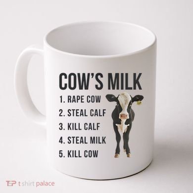 Dairy Milk Industry For Vegan Activist Coffee Mug