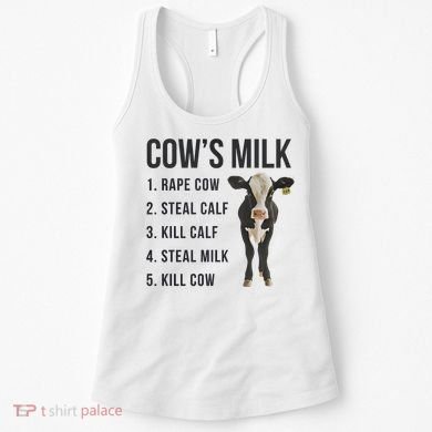 Dairy Milk Industry For Vegan Activist Women's Tank Top