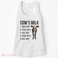 Dairy Milk Industry For Vegan Activist Women's Tank Top thumb 0