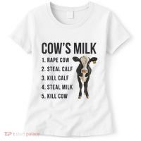 Dairy Milk Industry For Vegan Activist Women's T-Shirt thumb 0