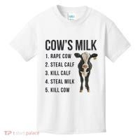 Dairy Milk Industry For Vegan Activist Kids T-Shirt thumb 0