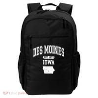 Des Moines Iowa Est 1857 Varsity Backpack thumb 0